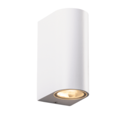 Фасаден аплик ACA Lighting LG2202GU10W - декоративно осветление за фасада