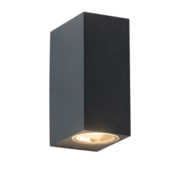 Фасаден аплик ACA Lighting LG2204GU10G за фасада от марката