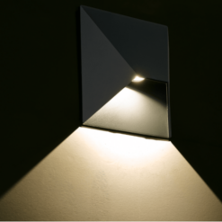 Фасаден аплик ACA Lighting ESTELLA в обстановка на фасада