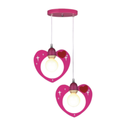 Детска лампа ACA Lighting LOVE с дърво