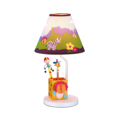Детска лампа ACA Lighting PAIGNIO с текстил