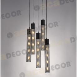 Пендел ACA Lighting ALCATRAZ в интериор на хол - декоративно осветление