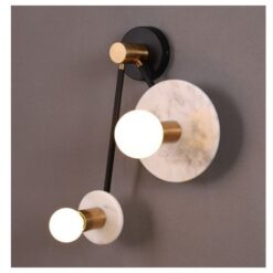 Аплик ACA Lighting CLOCK в обстановка на спалня