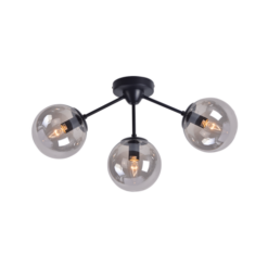Плафон ACA Lighting BOMBAY със стъкло за хол