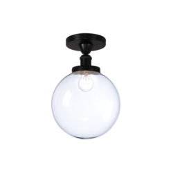 Плафон ACA Lighting TARO със стъкло за хол