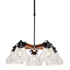 Полилей ACA Lighting PARALIA в обстановка на хол