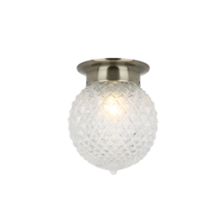 Плафон ACA Lighting CAPRI със стъкло