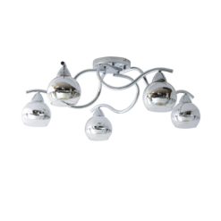 Плафон ACA Lighting ALIEN със стъкло за хол