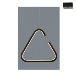 Осветително тяло ACA Lighting V29LEDP23BK за хол в класически стил