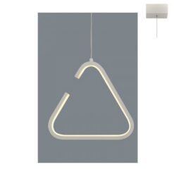Осветително тяло ACA Lighting V29LEDP23WH в обстановка на хол