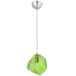 Полилей ACA Lighting V351891PGR със стъкло за хол