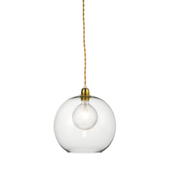 Пендел ACA Lighting PYTHIA със стъкло за хол