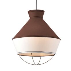 Полилей ACA Lighting V371963PB с текстил за хол
