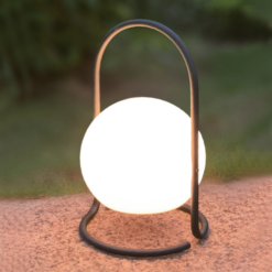 Осветително тяло ACA Lighting ГРАДИНСКА EGG в обстановка на хол