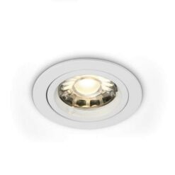 Луна за вграждане One Light 10105/W White Round recessed lamp