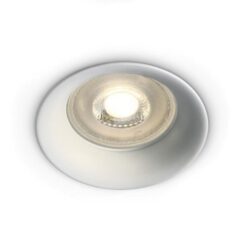 Луна за вграждане One Light 10105D2/W White Round recessed lamp
