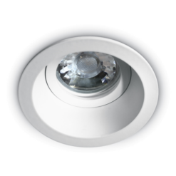Луна за вграждане One Light 10105D4/W White Round recessed lamp