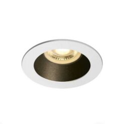 Луна за вграждане One Light 10105M/W/B White Round Recessed Lamp