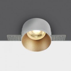 Луна за вграждане One Light 10105TR/BS Trimless Satin Brass Round