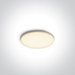 LED панел за вграждане One Light 10106CF/W/W 6W 3000K IP65 FRAMELESS WHITE ROUND