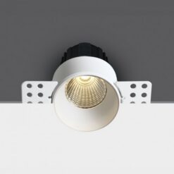 LED луна за вграждане One Light 10112BTR/W/W 12W 3000K Round Trimless Mini