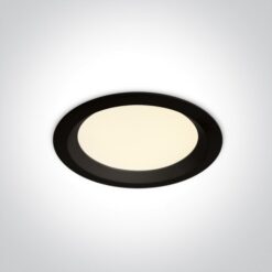 LED панел за вграждане One Light 10113UV/B 13W CCT LED PANEL BLACK ROUND IP44