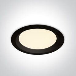 LED панел за вграждане One Light 10130UV/B 30W CCT LED PANEL BLACK ROUND IP44