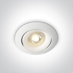 Луна за вграждане One Light 11105U/W Round Retro Range GU10 White