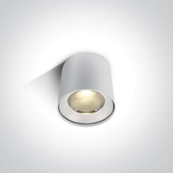 LED луна за външен монтаж One Light 12115LA/W/W 15W LED 3000K WHITE ROUND SURFACE LAMP