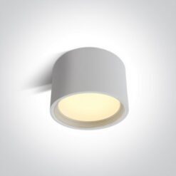 LED луна за външен монтаж One Light 12125L/W/W 25W LED 3000K WHITE ROUND SURFACE LAMP