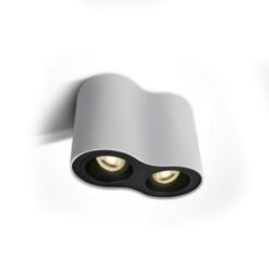 Луна за външен монтаж One Light 12205Y/W White Cylinder Surface Mounting Lamp