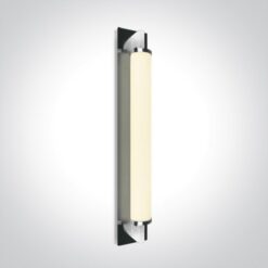 LED аплик за баня ACA LIGHTING ONE LIGHT 38118K/C/C CHROME 18W 4000K IP44 CLASSIC BATHROOM WALL LAMP