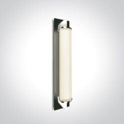 LED аплик за баня ACA LIGHTING ONE LIGHT 38118N/C/W CHROME 18W 3000K IP44 CLASSIC BATHROOM WALL LAMP