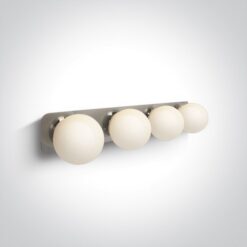 Аплик за баня ONE LIGHT 60107D/C CHROME CLASSIC BATHROOM IP44