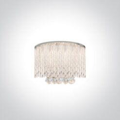 Аплик One Light 60158 CLASSIC RANGE ROUND GLASS WALL LAMP