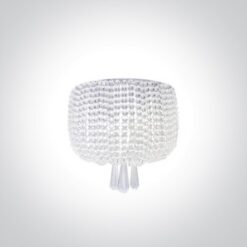 Аплик One Light 60162 CLASSIC LUXURY RANGE ROUND GLASS WALL LAMP