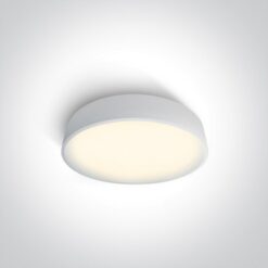 Плафон ONE LIGHT 62118D/W/W 20W 3000K ROUND LAMP