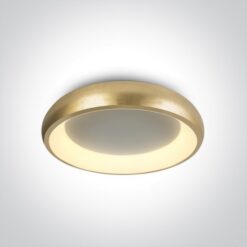 Плафон ONE LIGHT 62134N/BGL/W 30W 3000K ROUND LED LAMP