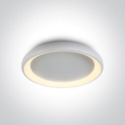 Плафон ONE LIGHT 62144N/W/W 50W 3000K ROUND LAMP