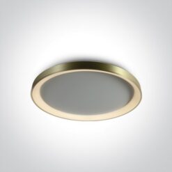 Плафон ONE LIGHT 62148L/BBS/W 48W 3000K ROUND LED LAMP
