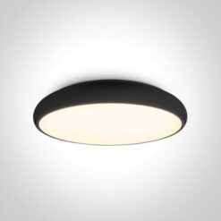 Плафон ONE LIGHT 62160/B/W 60W 3000K ROUND LED LAMP