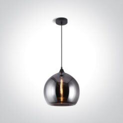 Пендел One Light 63136/DC BLACK ROUND PENDANT LAMP