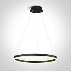 LED пендел One Light 63144A/B/W 40W 3000K BLACK PENDANT LAMP