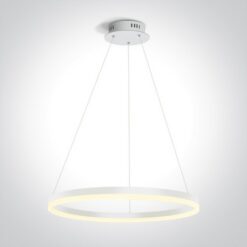 LED пендел One Light 63144A/W/W 40W 3000K WHITE PENDANT LAMP