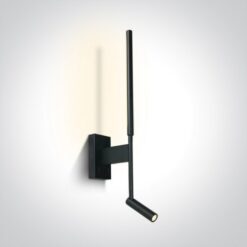 LED аплик One Light 65144/B/W 9W 3000K BLACK READING WALL LAMP