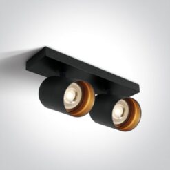 Спот ONE LIGHT 65205N/B RETRO ROUND SPOT BLACK