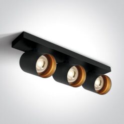 Спот ONE LIGHT 65305N/B RETRO ROUND SPOT BLACK