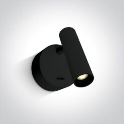 LED аплик One Light 65738/B/W 3W 3000K BLACK READING WALL LAMP