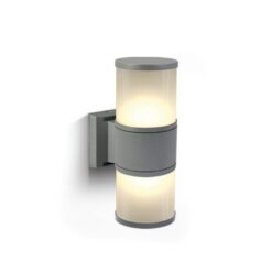Фасаден аплик One Light 67098/G GREY IP54 FACADE WALL LAMP