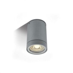 Луна за външен монтаж One Light 67130C/G GREY IP54 CYLINDER SURFACE MOUNTING LAMP